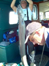 Conger Eel fishing in the Bristol Channel