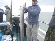 Conger Eel fishing in the Bristol Channel