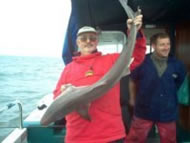 Tope fishing in the Bristol Channel