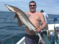 Tope fishing in the Bristol Channel