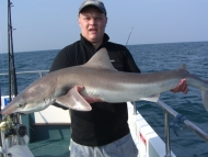 Tope fishing in the Bristol Channel