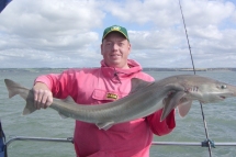 Tope fishing in the Bristol Channel