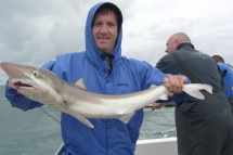 Tope fishing in the Bristol Channel