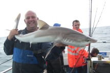 Tope fishing in the Bristol Channel