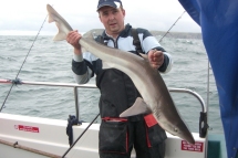 Tope fishing in the Bristol Channel