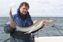 Tope fishing in the Bristol Channel