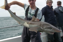 Tope fishing in the Bristol Channel