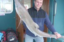 Tope fishing in the Bristol Channel