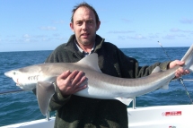 Tope fishing in the Bristol Channel