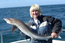 Tope fishing in the Bristol Channel