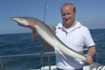 Tope fishing in the Bristol Channel