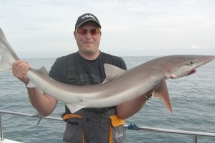 Tope fishing in the Bristol Channel