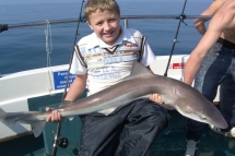 Tope fishing in the Bristol Channel