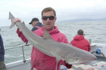 Tope fishing in the Bristol Channel