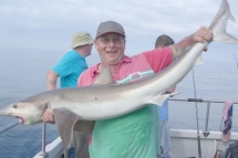 Tope fishing in the Bristol Channel