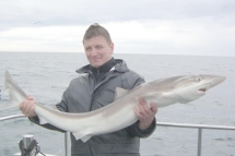 Tope fishing in the Bristol Channel