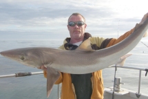 Tope fishing in the Bristol Channel