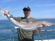 Tope fishing in the Bristol Channel