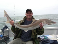 Tope fishing in the Bristol Channel