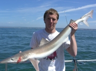 Tope fishing in the Bristol Channel