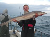 Tope fishing in the Bristol Channel